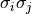 \sigma_i\sigma_j