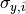 \sigma_{y, i}